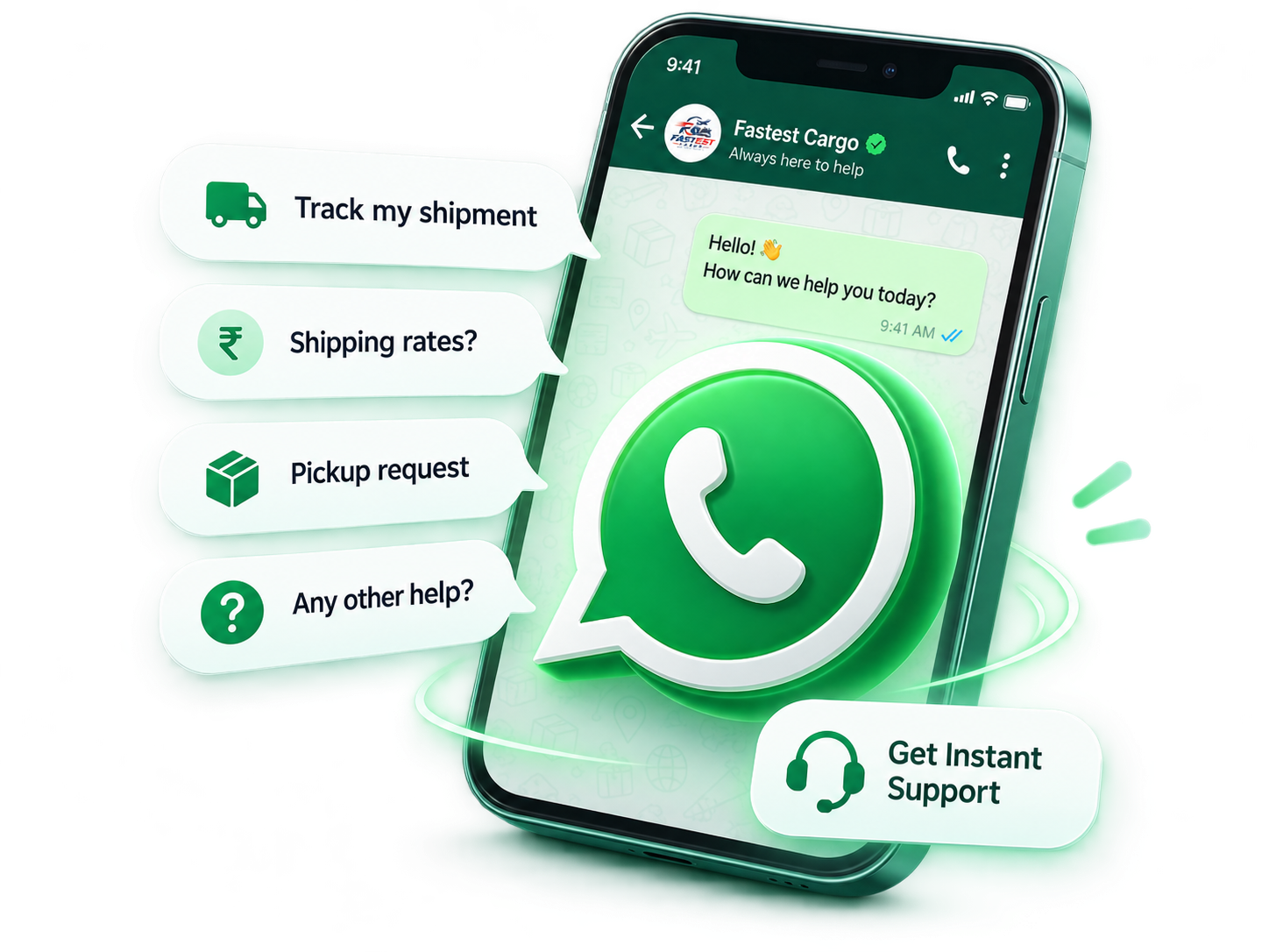 Fastest Cargo WhatsApp Support